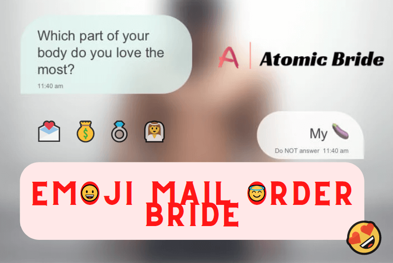 Emoji pedido por correo novia